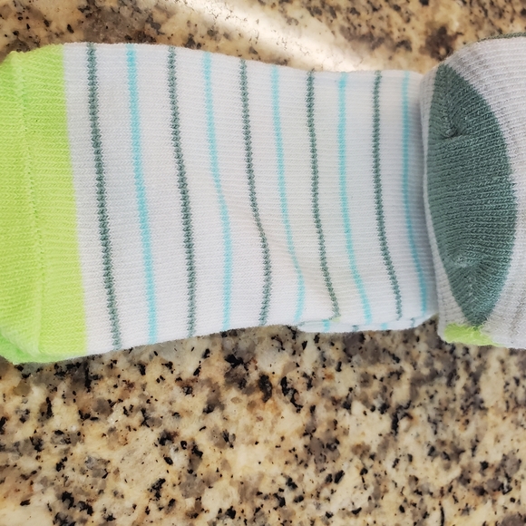 Baby boy  dinosaur blanket rattle,socks,bibs,hand towel, teething cloth - Picture 12 of 15